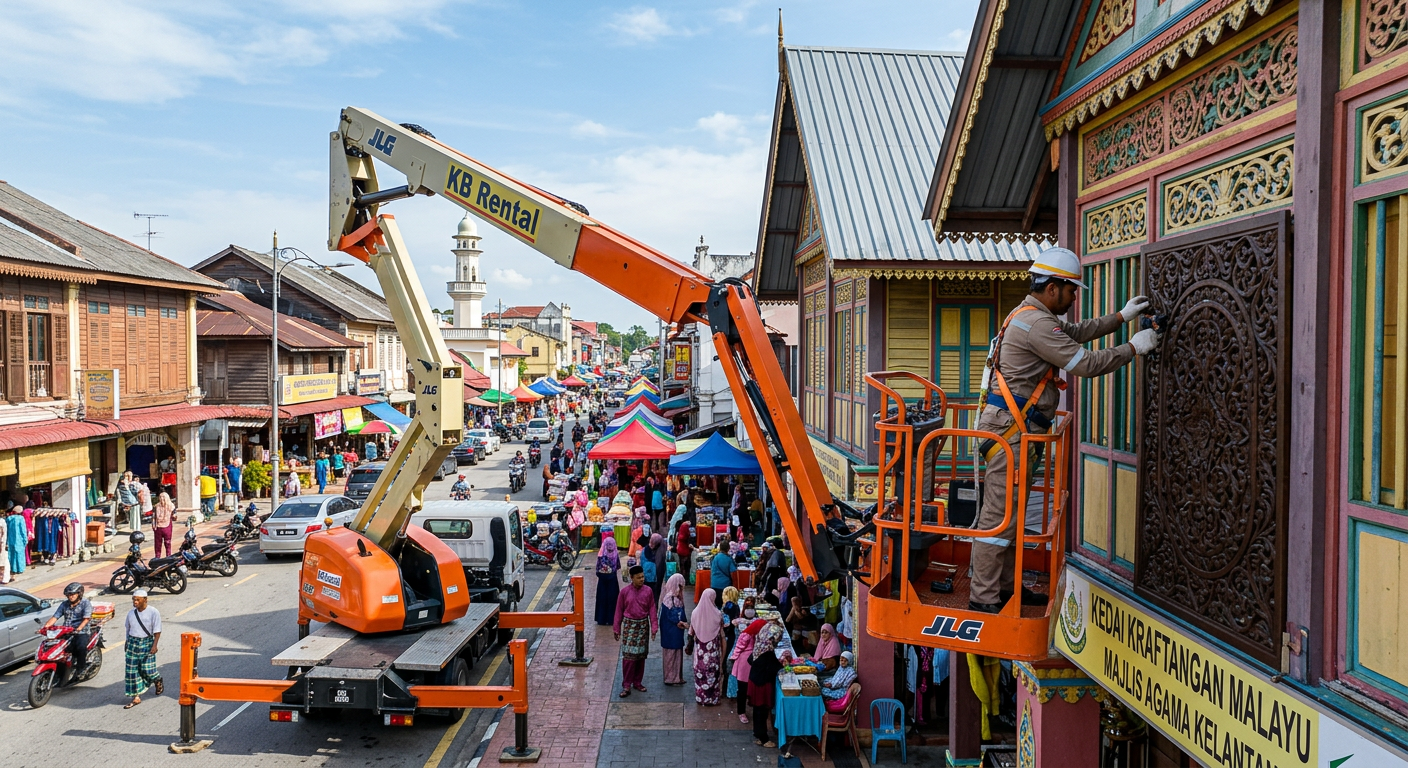 Skylift di Kota Bharu, Kelantan