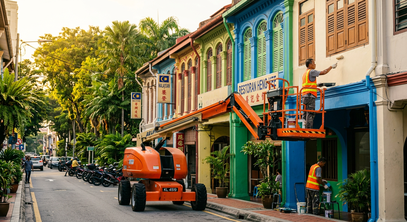 Skylift beroperasi di Kuala Lumpur