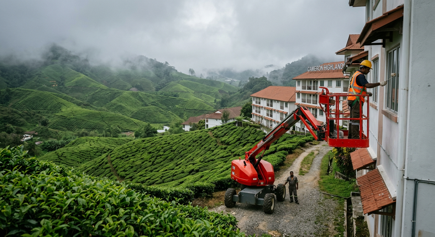 Skylift beroperasi di Kuantan